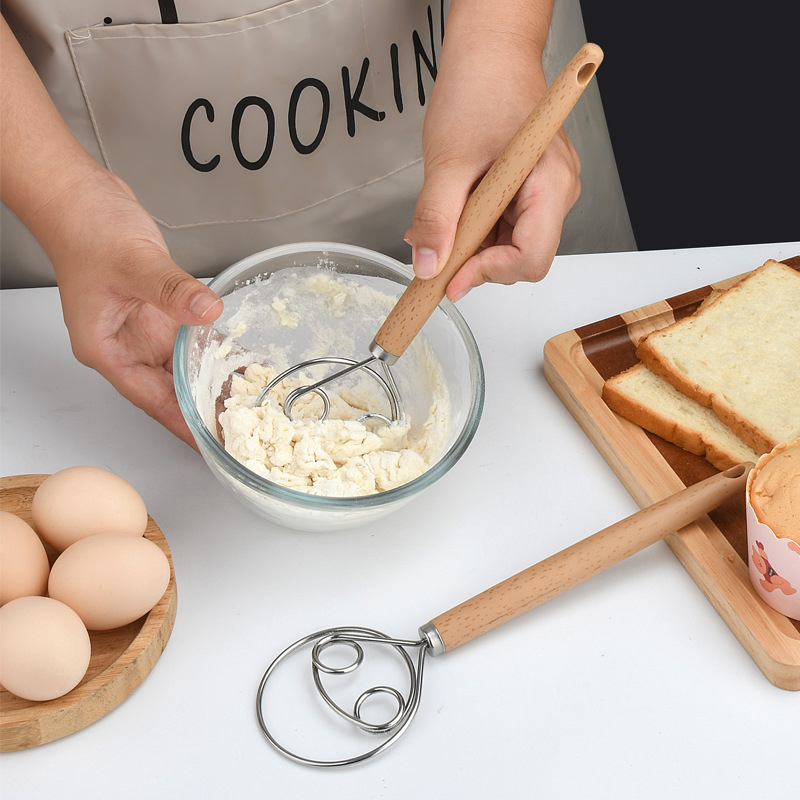 Danish Pancake Pan - Nieuw # 10 inch roestvrijstalen handmixer