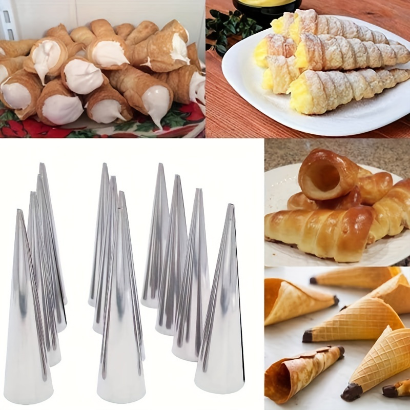 6 stuks, kegelrol roestvrijsta - Danish Pancake Pan recensie en prijs
